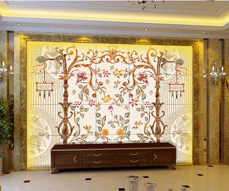 背景墻打印機(jī)打印效果