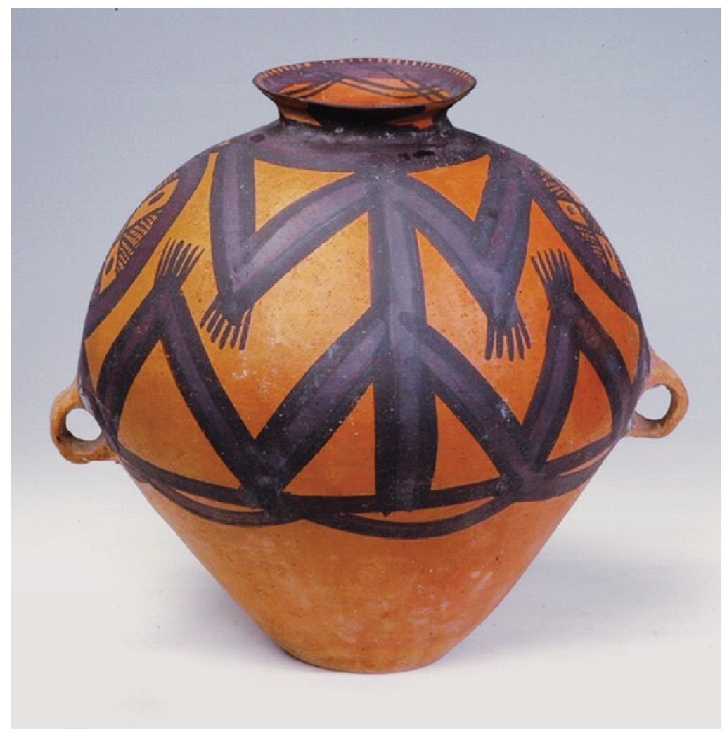 新石器時(shí)代彩陶花紋圖案